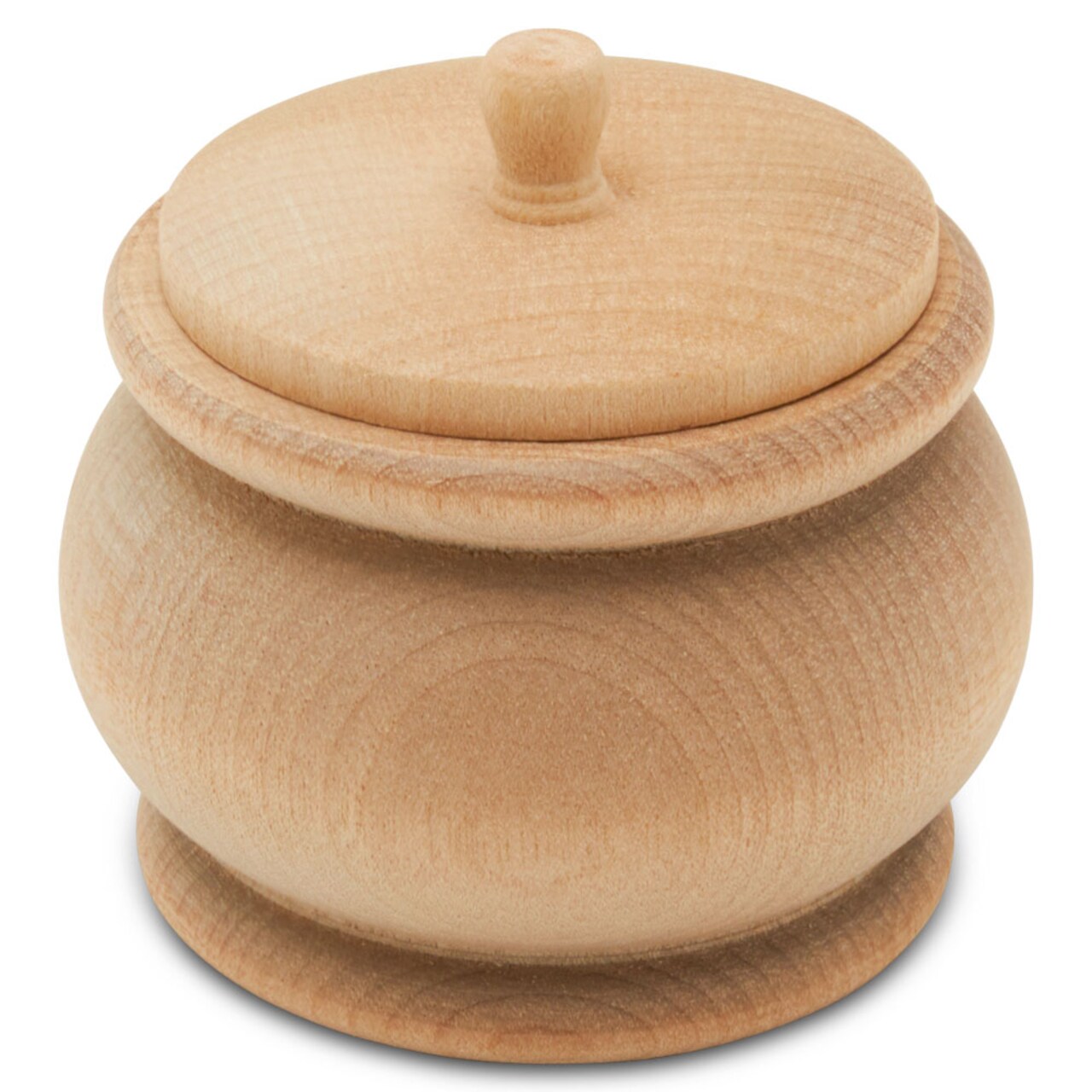 Pumpkin Wood Trinket Box 2", Unfinished for Home Decor & Craft | Woodpeckers